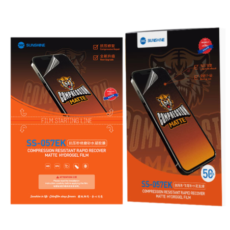 Film Hydrogel Mat Anti-Stress à Récupération | Smarty Paris 